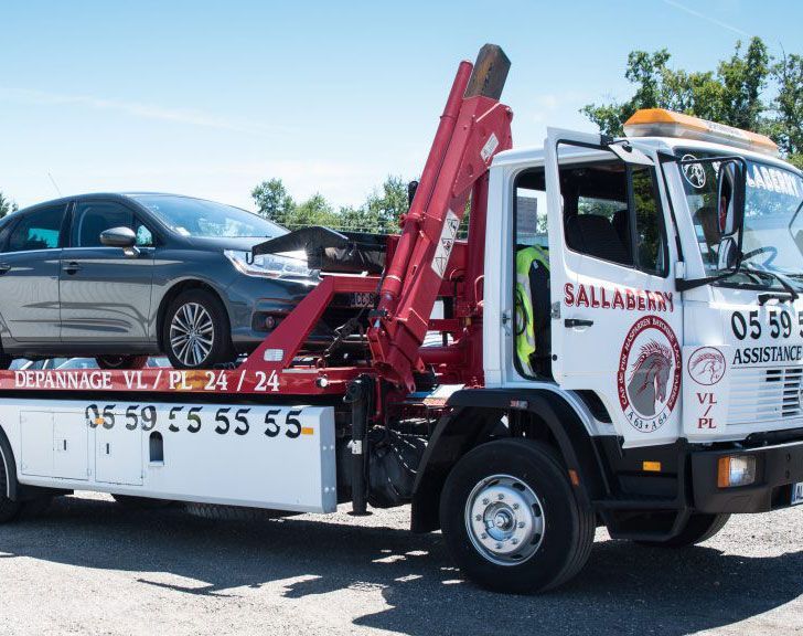 Dépannage automobile Sallaberry Pays Basque et Sud Landes